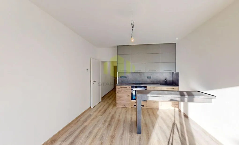 Pronájem moderního bytu 1+kk 32m2 + balkon 4,6m2 v novostavbě, Frištenského, Olomouc