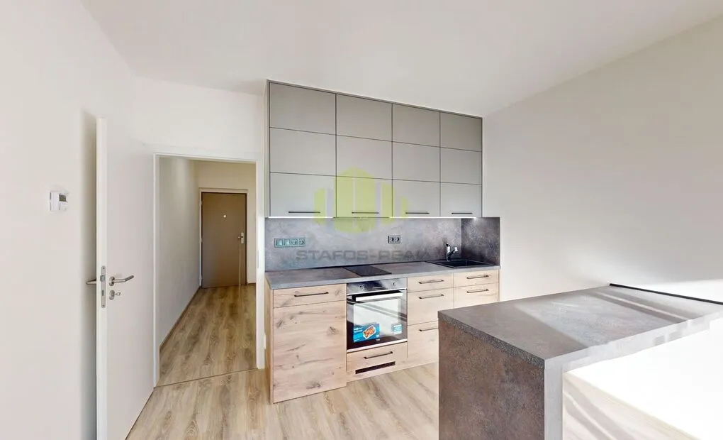 Pronájem moderního bytu 1+kk 32m2 + balkon 4,6m2 v novostavbě, Frištenského, Olomouc