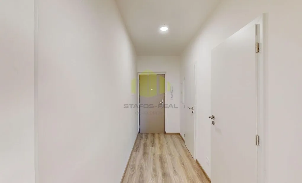 Pronájem moderního bytu 1+kk 32m2 + balkon 4,6m2 v novostavbě, Frištenského, Olomouc
