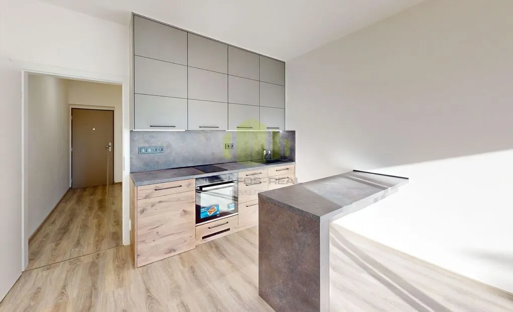 Pronájem moderního bytu 1+kk 32m2 + balkon 4,6m2 v novostavbě, Frištenského, Olomouc