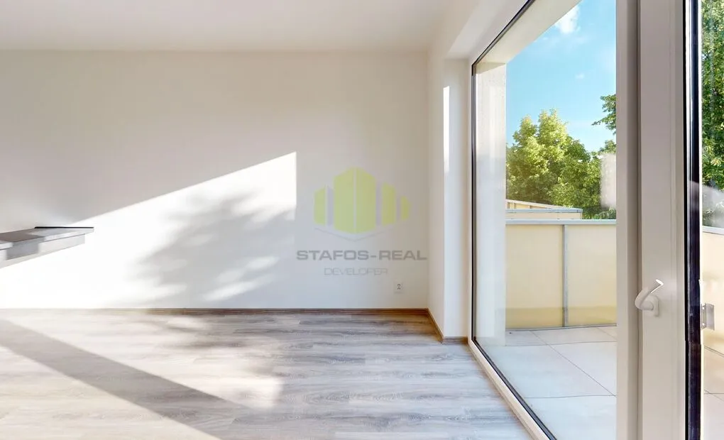 Pronájem moderního bytu 1+kk 32m2 + balkon 4,6m2 v novostavbě, Frištenského, Olomouc