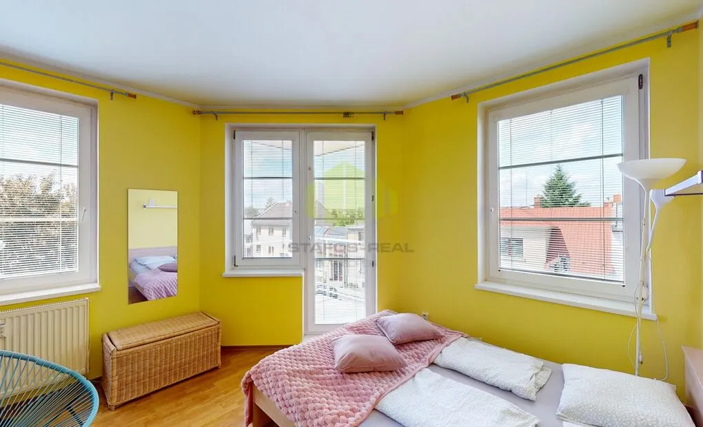 Pronájem bytu 2+kk, 57m2 + 3m2 balkon, Topolová, Olomouc - Slavonín