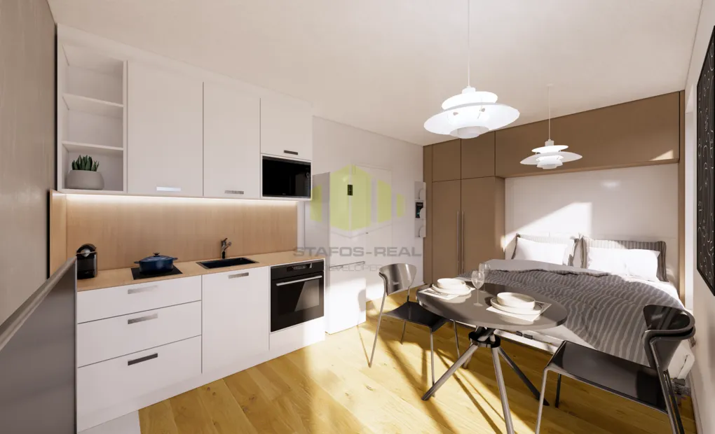 Prodej bytu 1+kk, 25.62 m2 s balkónem 4.5 m2, Mánesova, Lipník nad Bečvou