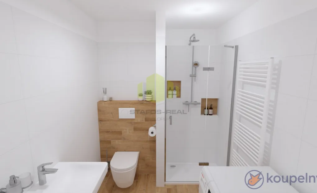 Prodej bytu 1+kk, 25.62 m2 s balkónem 4.5 m2, Mánesova, Lipník nad Bečvou