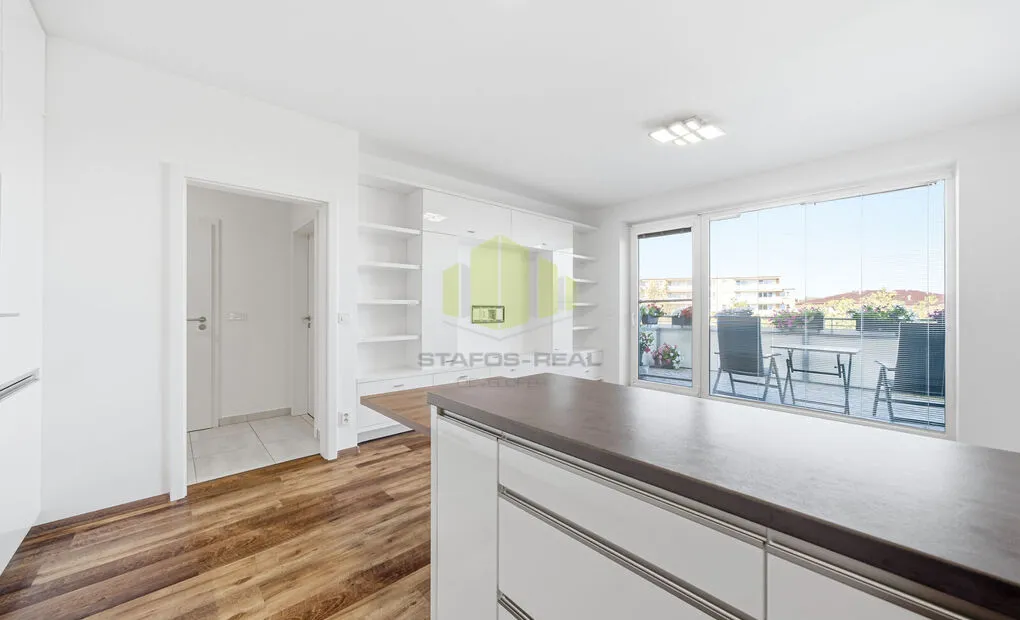 Prodej částečně zařízené novostavby 2+kk Z 55,5m2 + lodžie 11,4m2 &ndash; Topolová, Olomouc - Slavonín
